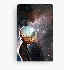 #Space Metal Print