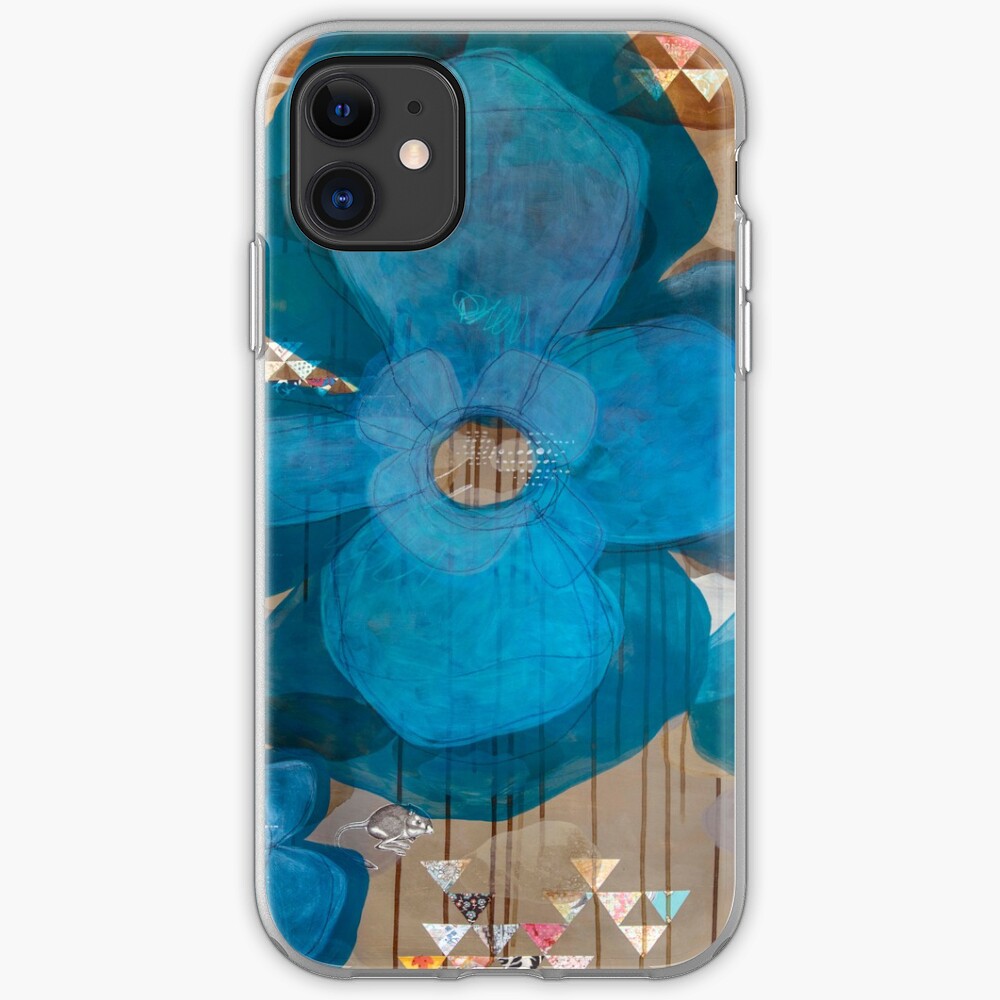 Fragmentary Blue iPhone Case & Cover