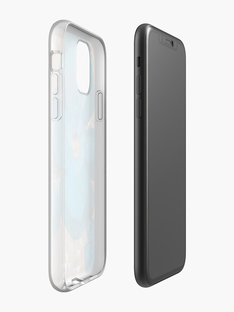 Alternate view of Fragmentary Blue iPhone Case & Cover