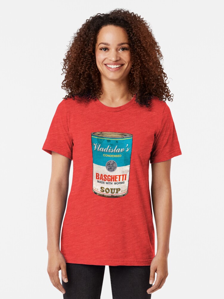 Alternate view of Vladislav's Basghetti, What We Do in the Shadows Tri-blend T-Shirt