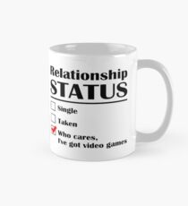 Relationship Status Video Games Mug