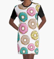Vestido camiseta Patrón de rosquilla Postre Imprimir