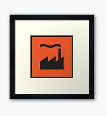 Factory Records Framed Print