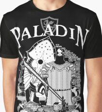 RPG Class Series: Paladin - White Version Graphic T-Shirt