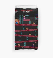 Donkey Kong Arcade Duvet Cover
