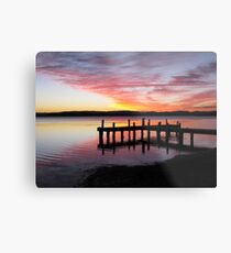 Squids Ink Jetty Metal Print