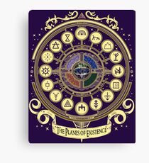 Die Ebenen des Daseins - D & D School Series Leinwanddruck