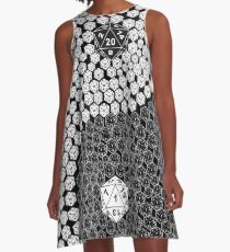 D20 Ying Yang A-Line Dress