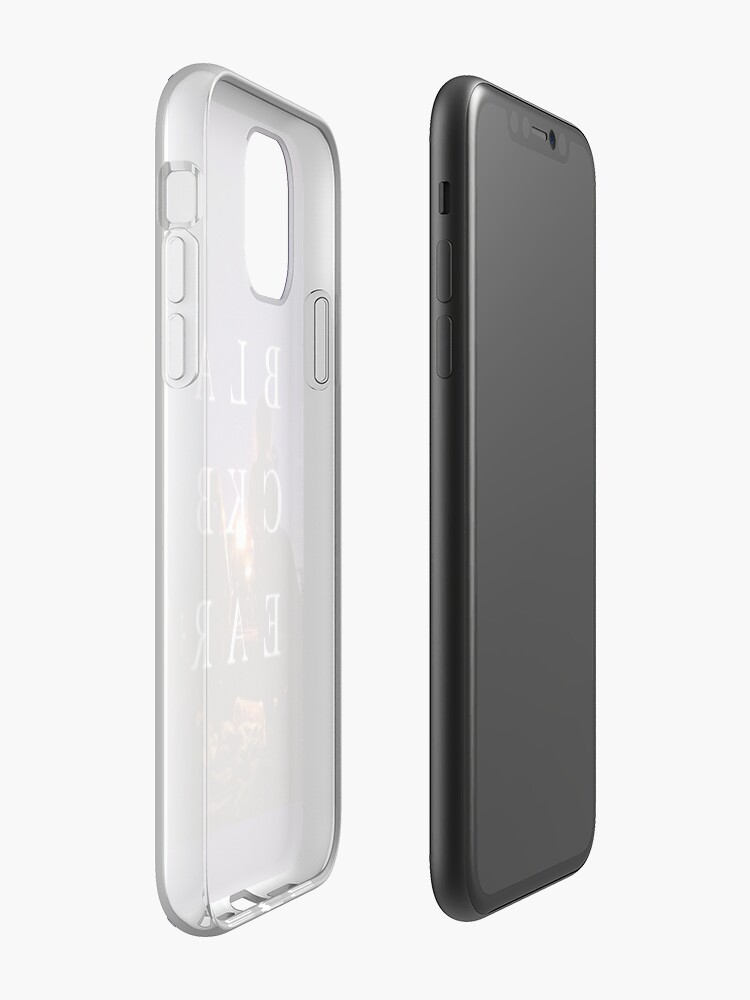 Coque iPhone « Ours noir », par emersonfitzger