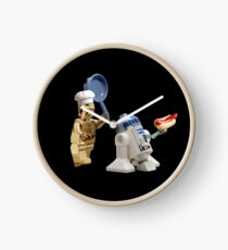 R2-D2 Hot Dog Thief Clock