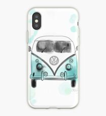 Westfalia turquoise iPhone Case