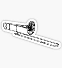 Tenor Trombone Sticker