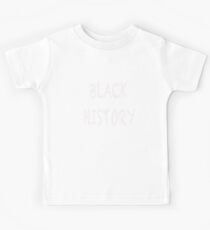Schwarzer Geschichtsmonat Kinder T-Shirt