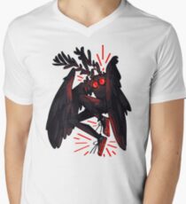 süße Tritte! T-Shirt mit V-Ausschnitt
