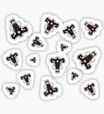 Black Bull Pattern (Black Clover) Sticker