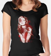 Spritzer Buffy Tailliertes Rundhals-Shirt