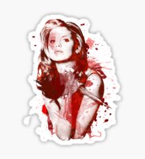 Splatter Buffy Sticker