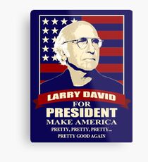 The Best Comedian Series Larry David Metal Print