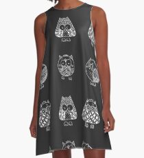 owl A-Line Dress