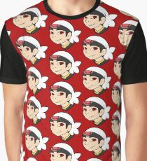 Pokemon Trainer Ruby Bust Graphic T-Shirt