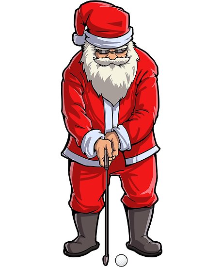 Golf Santa T Shirt Golfer Christmas Club Hat Ball Sport Gift T Shirt By Liquegifts Golf Santa T Shirt Golfer Christmas Club Hat Ball Sport Gift T Shirt By Liquegifts