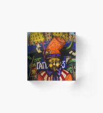 The Mad Hatter Hits Harlem Acrylic Block