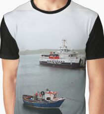 MV Loch Alainn docked at Eriskay Graphic T-Shirt