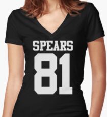 SPEARS 81 Women's Fitted V-Neck T-Shirt