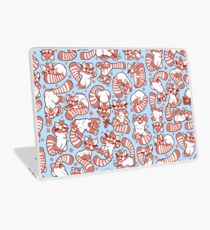 Roter Panda überall verteilt Laptop Folie