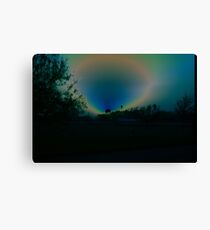 Rainbow Sunset Canvas Print