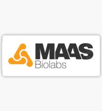 MAAS Biolabs Corporate Logo Sticker Sticker