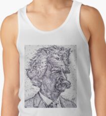 MARK TWAIN - ink portrait Tank Top
