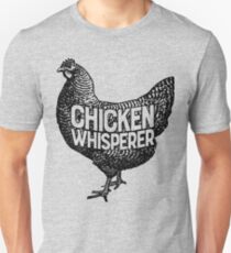 Chicken Whisperer Shirt Funny Farming Farm Poultry Gifts T-shirt for Farmers or Chicken Lovers Unisex T-Shirt