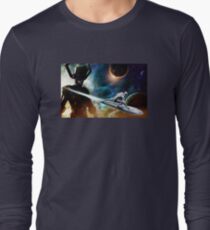 silver surfer glalactus Long Sleeve T-Shirt