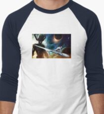 silver surfer glalactus Men's Baseball ¾ T-Shirt