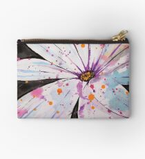 Spring-Splattered Daisy Studio Pouch