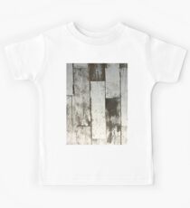 küstennahes schickes französisches Landseestrand-Weißholz Kinder T-Shirt