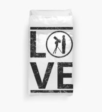 love calling king hobby meister astronomie astronomy Duvet Cover