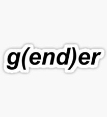 'G(end)er' Sticker