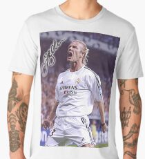 BECKHAM, David Robert Joseph Beckham, English former professional footballer. Men's Premium T-Shirt