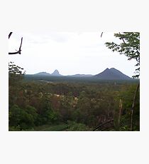 Glasshouse Mountains Photographic Print