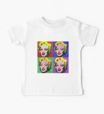 MARILYN MONROE PCM ANDY WARHOL POP ART PARODY Baby Tee