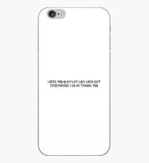 Why Don't We Lyrics iPhone Case