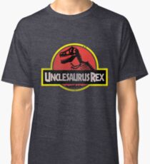Unclesaurus Rex Funny Uncle T-shirt Classic T-Shirt