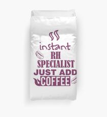 INSTANT RH JUST ADD COFFEE HR GIFT Duvet Cover