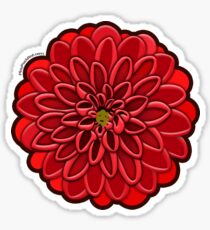 Dahlia Sticker