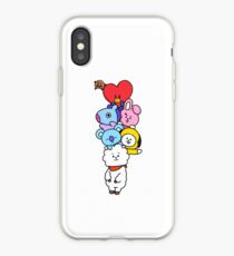 BT21 - Mang, Koya, RJ, Tata, Shooky, Cooky, Chimmy BTS fanart iPhone Case