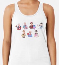 Camiseta de tirantes para mujer BTS con sus amigos BT21 !!!