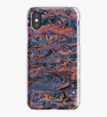 Dark paint strokes iPhone Case
