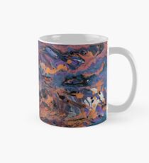 Dark paint strokes Mug